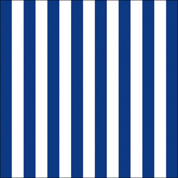 Paper napkin blue stripes